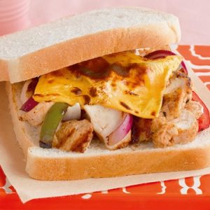 チーズチキンケバブサンドーCheese Chicken Kebab Sandwich